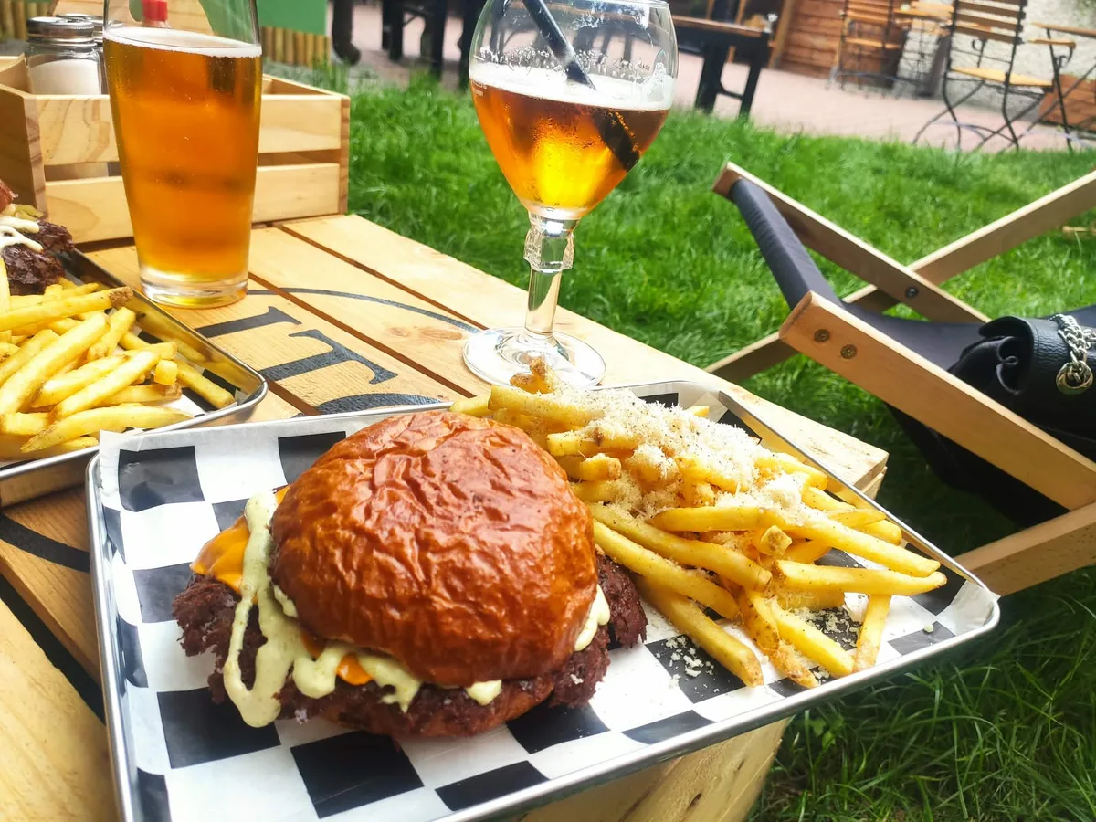 Jalapeno smash burger
