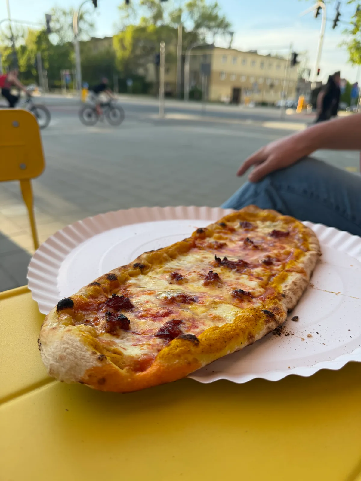 Zapiekanka z ndują i sosem dyniowym